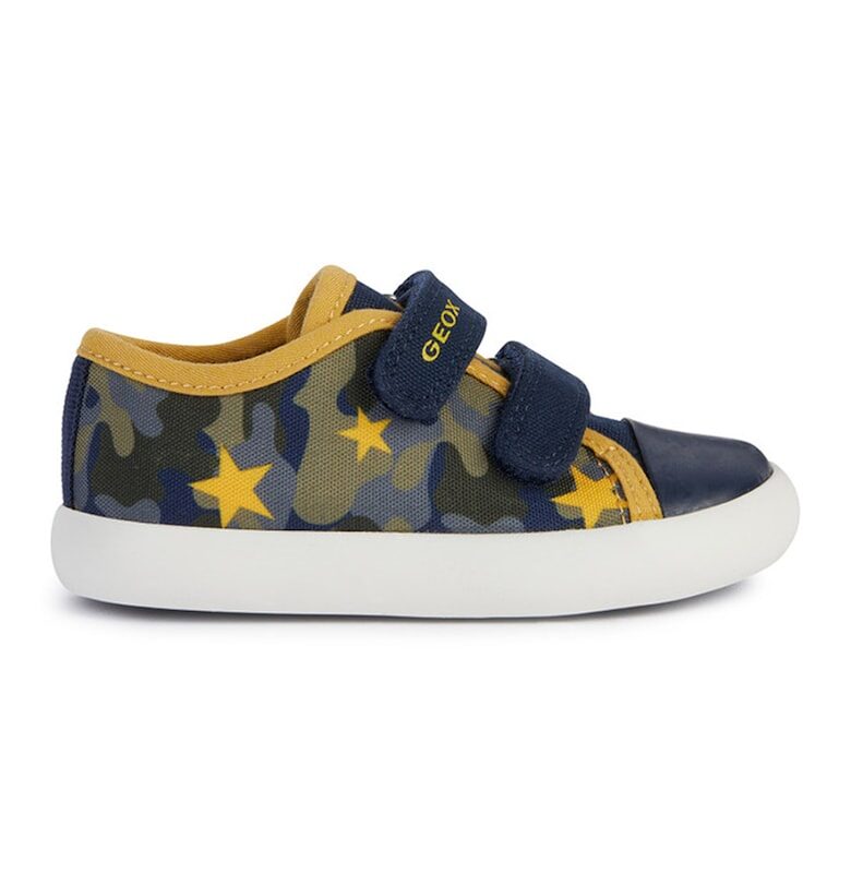 Кецове с принт и велкро Geox