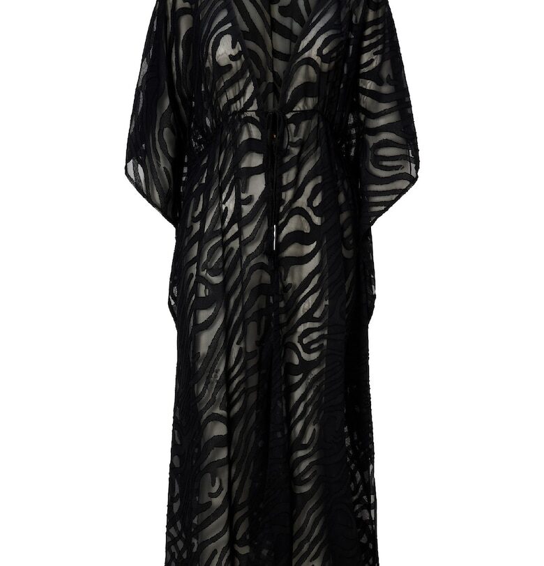 Кимоно с животинска шарка и връзка LingaDore