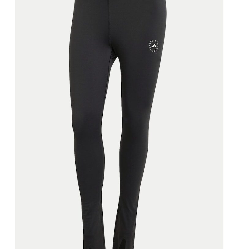 Клинове с драпирана талия и лого adidas