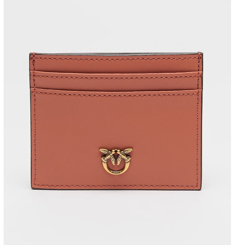 Кожен калъф за карти Pinko