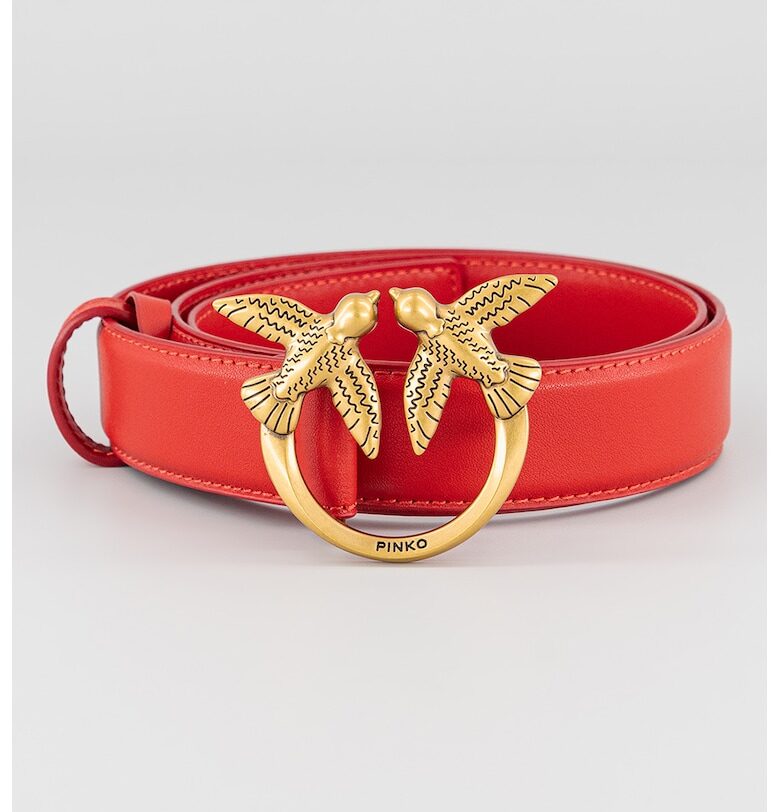 Кожен колан Love Birds Pinko