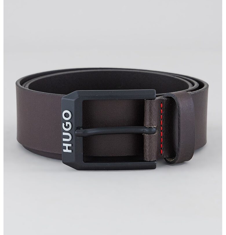 Кожен колан с лого Gelio HUGO