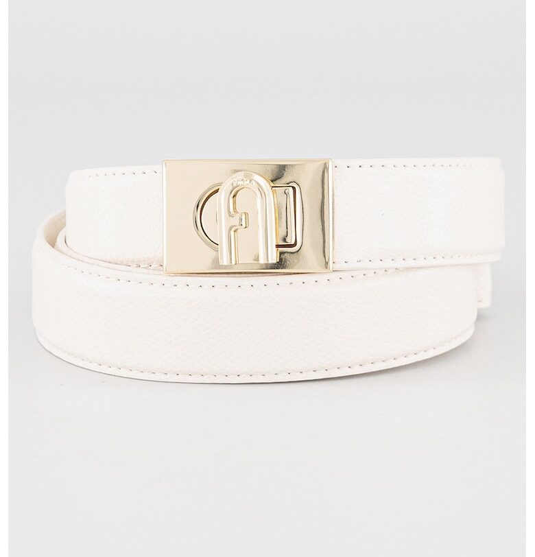 Кожен колан с лого на токата Furla