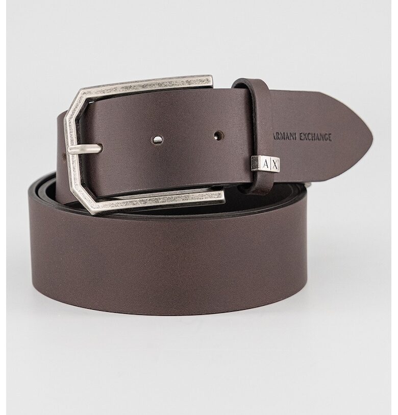 Кожен колан с метална тока ARMANI EXCHANGE