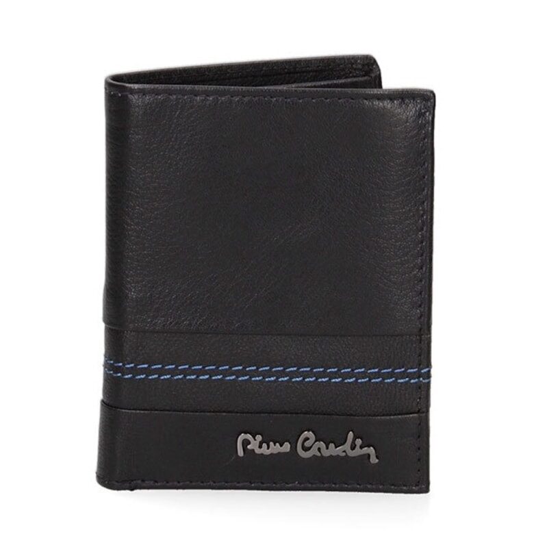 Кожен портфейл 168321 с лого Pierre Cardin