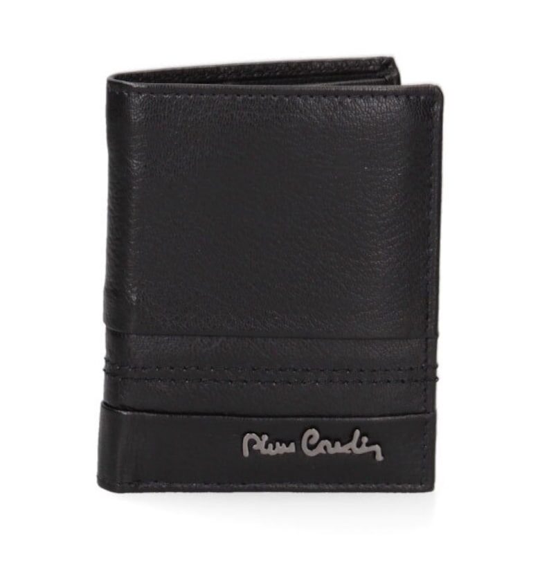 Кожен портфейл 168321 с лого Pierre Cardin