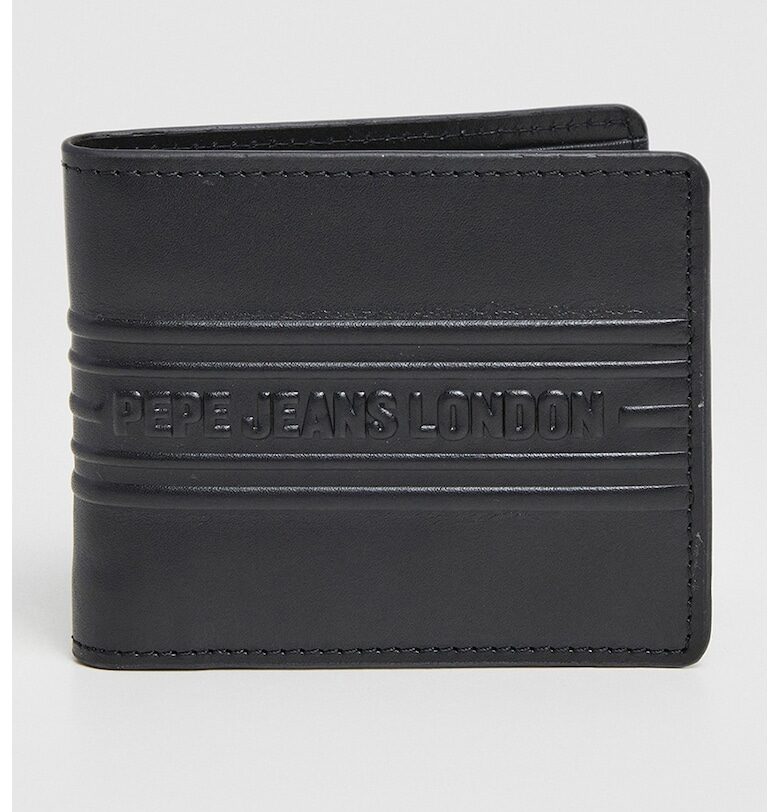 Кожен портфейл Wolf с двойно прегъване Pepe Jeans London