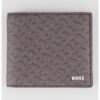 Кожен портфейл Zair с десен BOSS