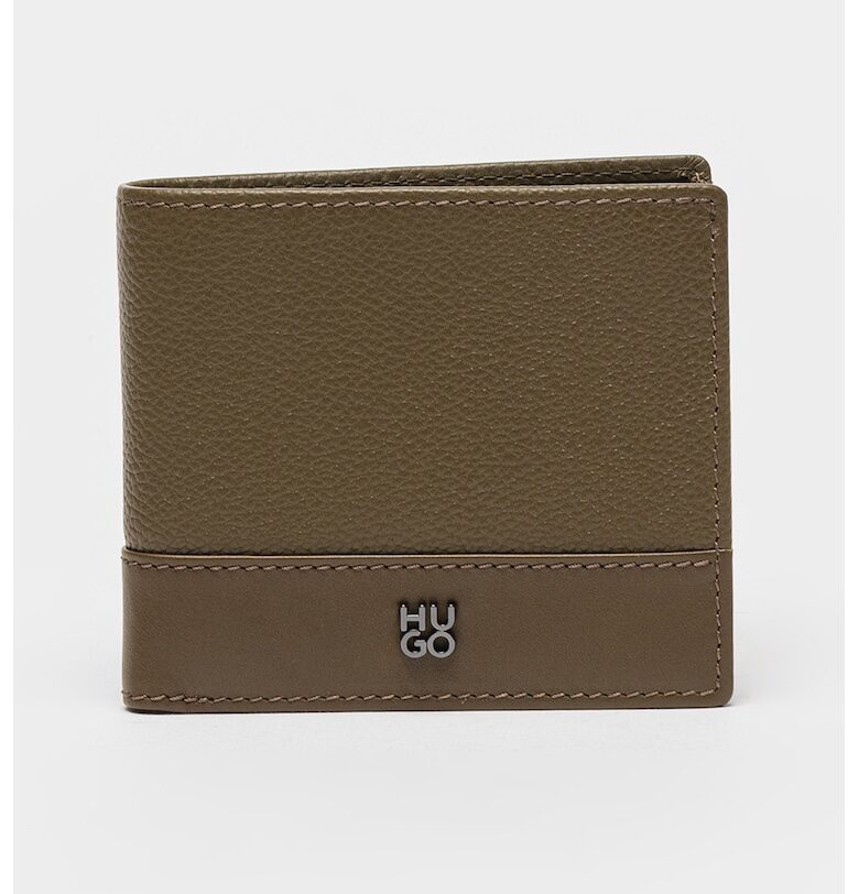 Кожен портфейл с двойно прегъване HUGO