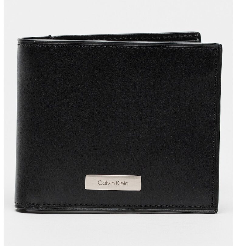 Кожен портфейл с лого CALVIN KLEIN