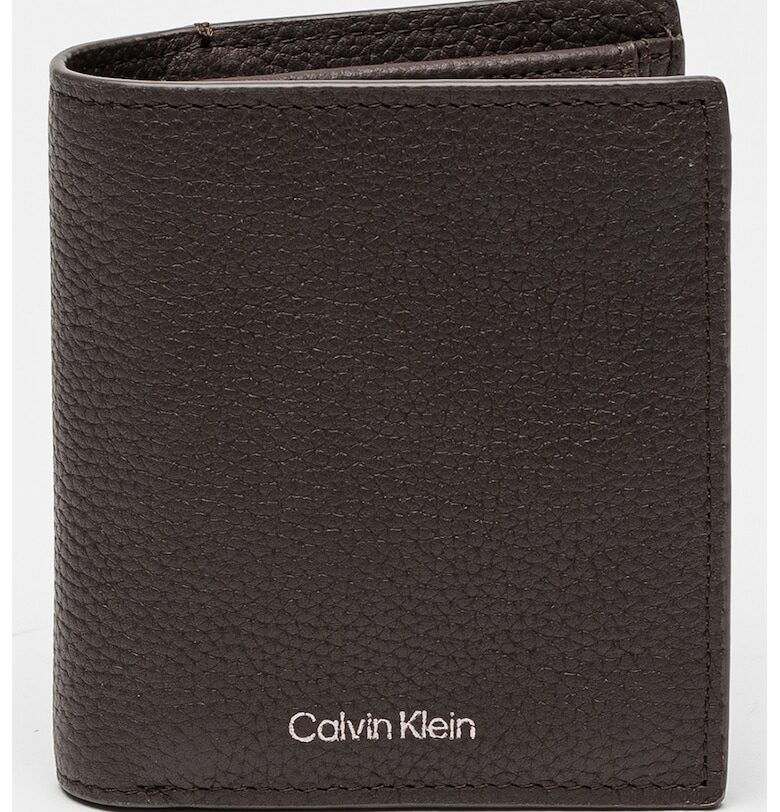 Кожен портфейл с лого CALVIN KLEIN