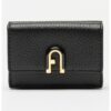 Кожен портфейл с лого Furla