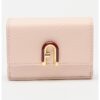 Кожен портфейл с лого Furla
