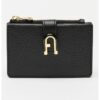 Кожен портфейл с лого Furla