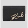 Кожен портфейл с лого Karl Lagerfeld