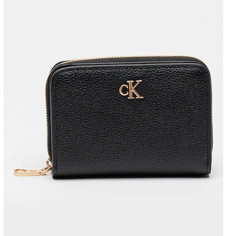 Кожен портфейл с цип CALVIN KLEIN JEANS