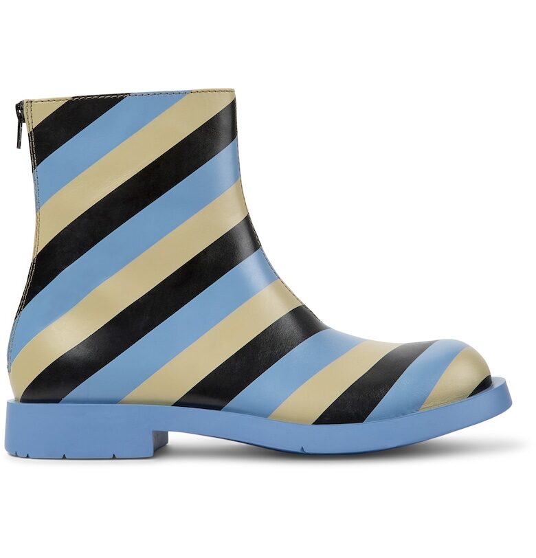 Кожени боти 1978 на райе с квадратен връх Camper