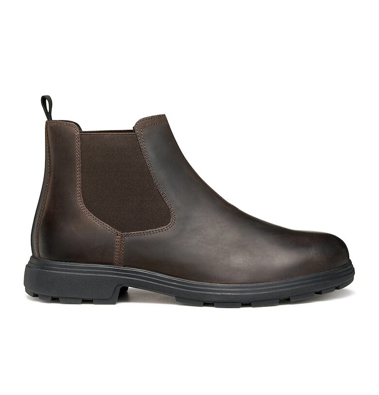 Кожени боти Chelsea Geox