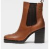 Кожени боти Chelsea Tommy Hilfiger
