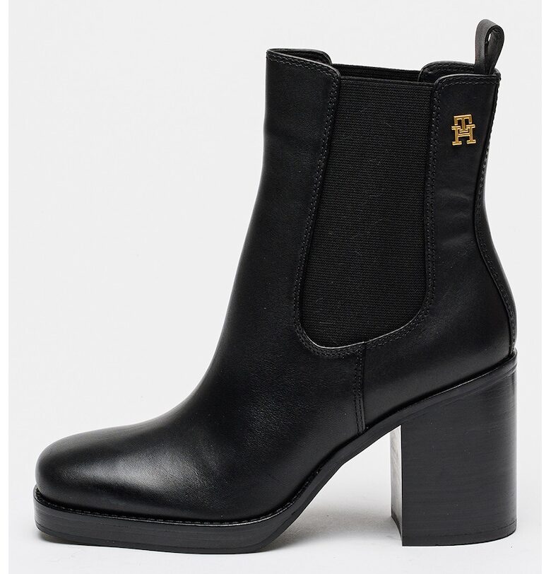 Кожени боти Chelsea Tommy Hilfiger