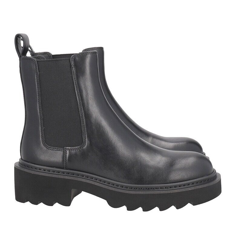 Кожени боти Chelsea с масивен ток Tosca Blu