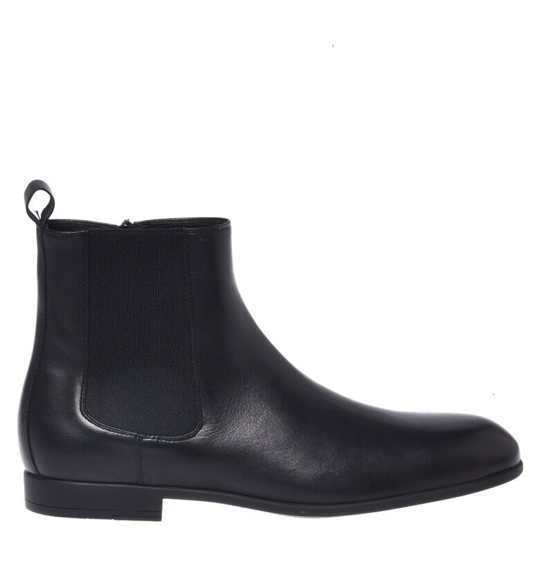 Кожени боти Chelsea с цип Baldinini