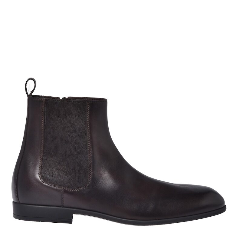 Кожени боти Chelsea с цип Baldinini