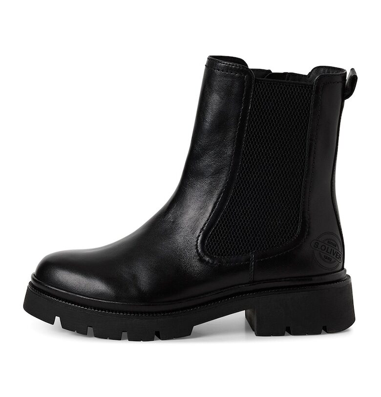 Кожени боти Chelsea с цип sOliver