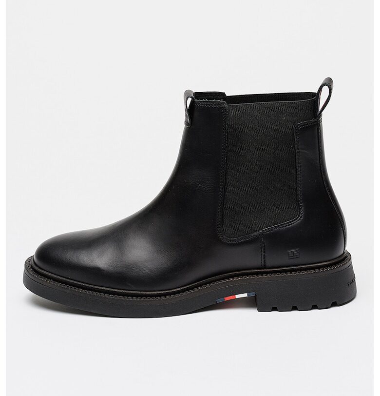 Кожени боти Comfort Chelsea Tommy Hilfiger