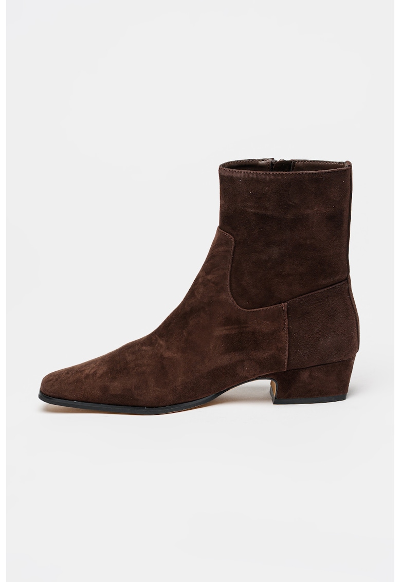 Кожени боти Dusty с цип Steve Madden