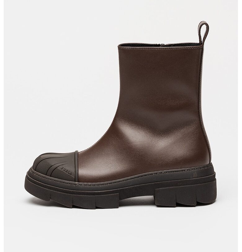 Кожени боти Gum Furla