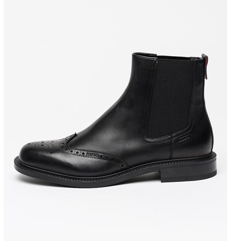 Кожени боти Lysander Chelsea HUGO