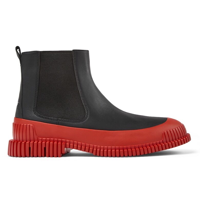 Кожени боти Pix 1207 Chelsea с текстил Camper