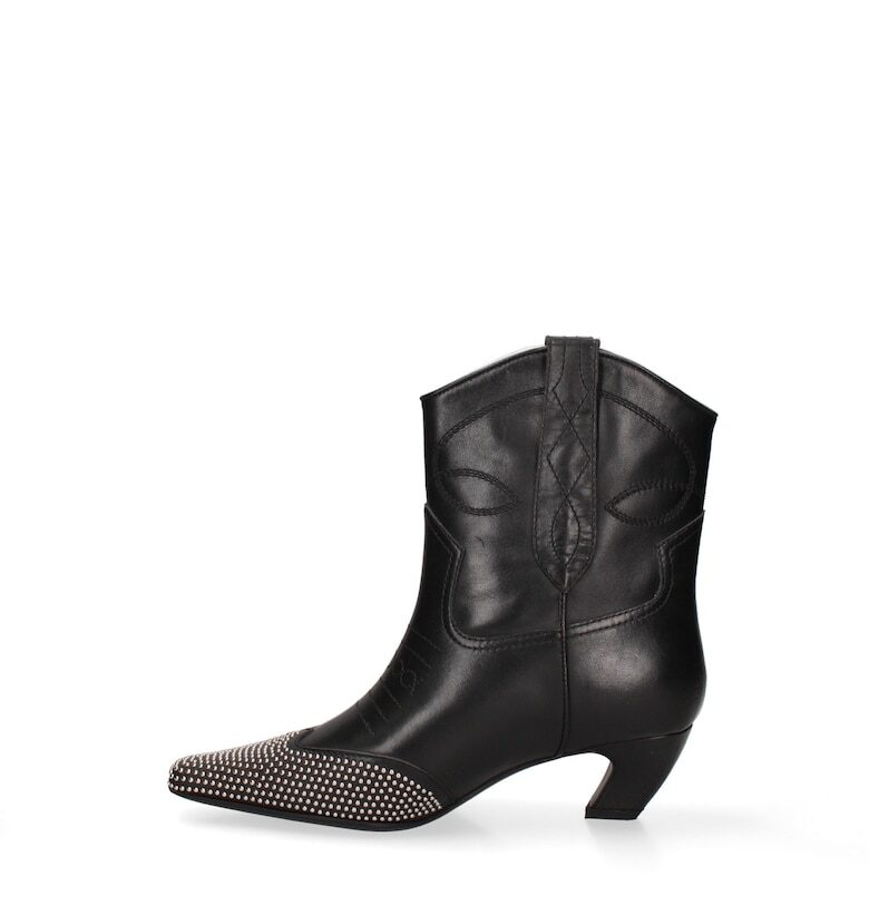 Кожени боти Riviera Chic с декоративни камъни Marc Ellis