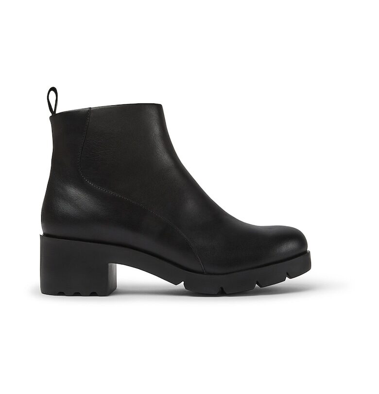 Кожени боти Wanda с масивен ток Camper