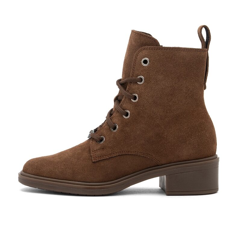 Кожени боти с масивен ток RYLKO