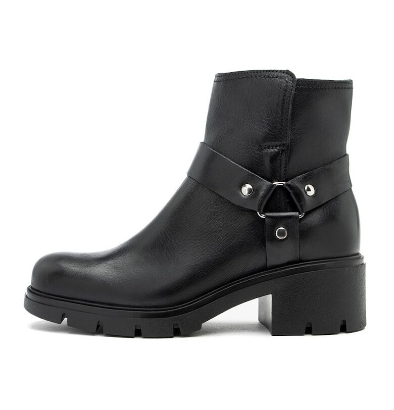 Кожени боти с масивен ток RYLKO