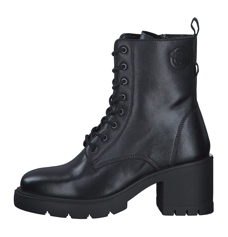 Кожени боти с масивен ток sOliver