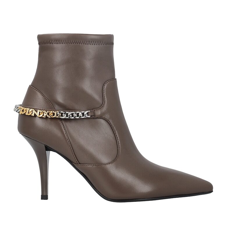 Кожени боти с остър връх и еко кожа Pinko