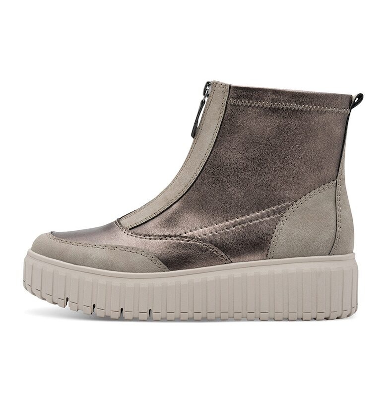 Кожени боти с текстил Tamaris Comfort