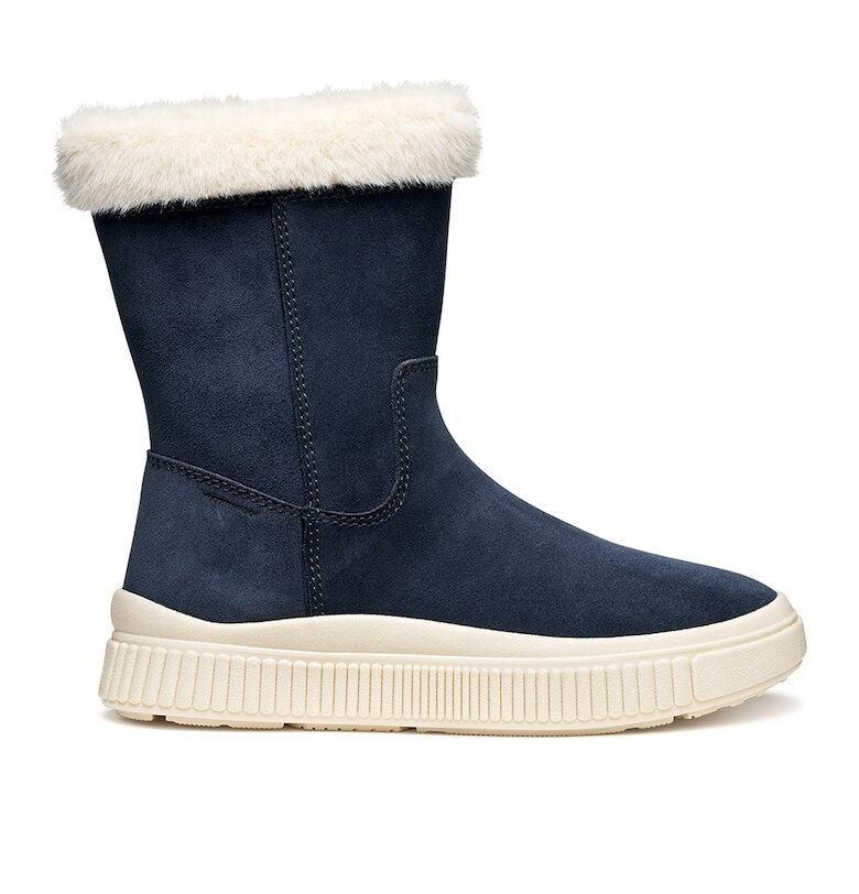 Кожени боти с цип Geox