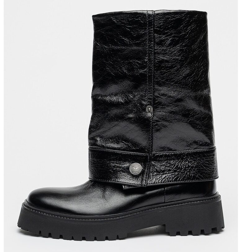 Кожени ботуши Angie Zadig  Voltaire