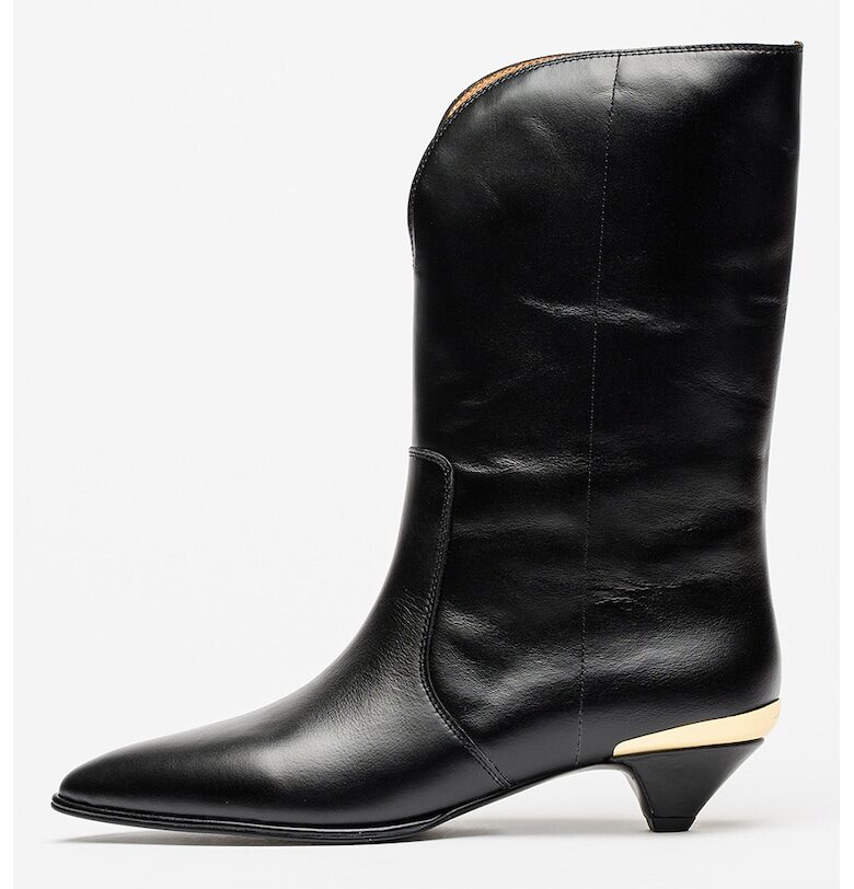 Кожени ботуши Love Moschino