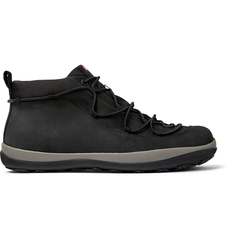 Кожени ботуши Peu Pista с текстил Camper