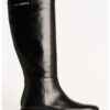 Кожени ботуши до коляното Karl Lagerfeld