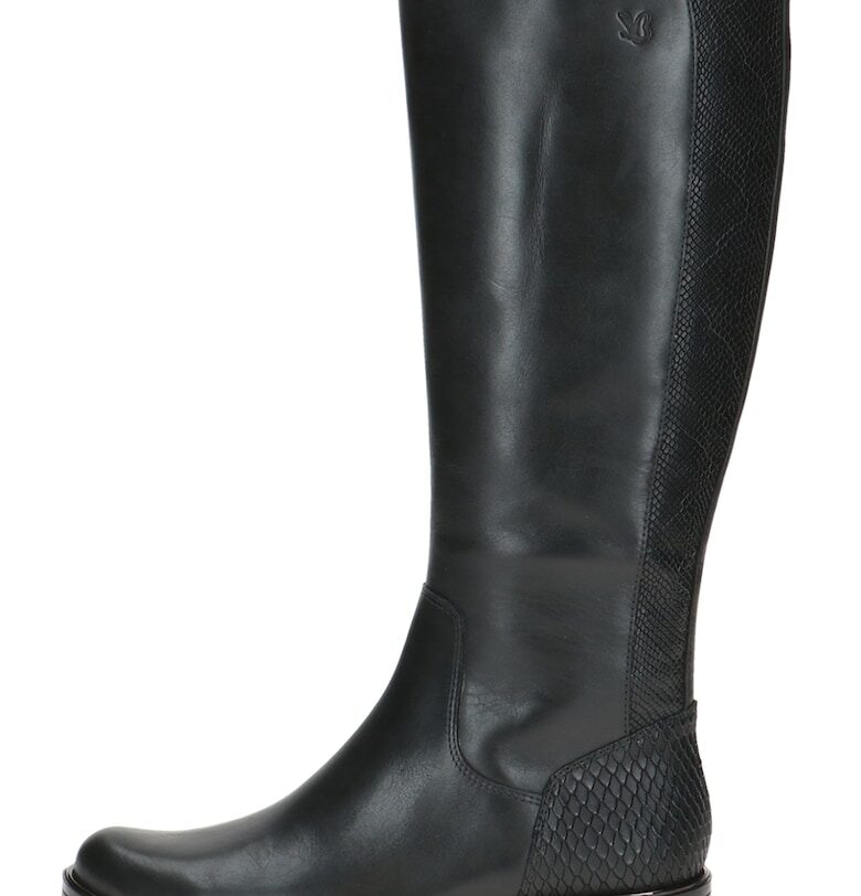 Кожени ботуши до коляното с цип Caprice