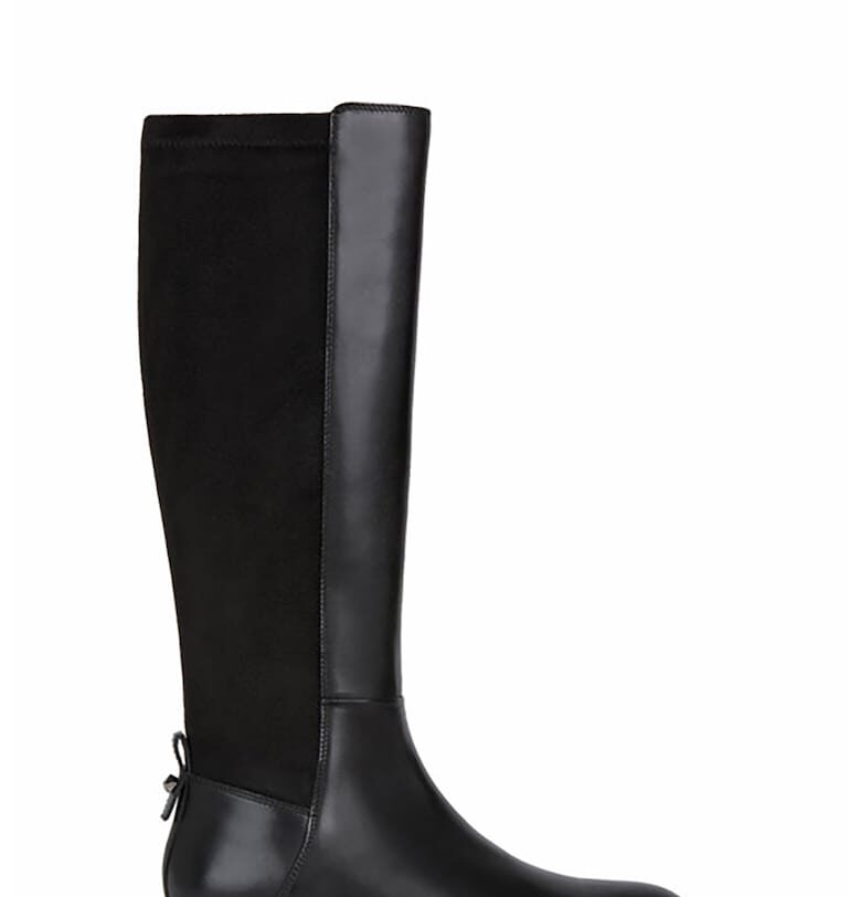 Кожени ботуши с цип Geox