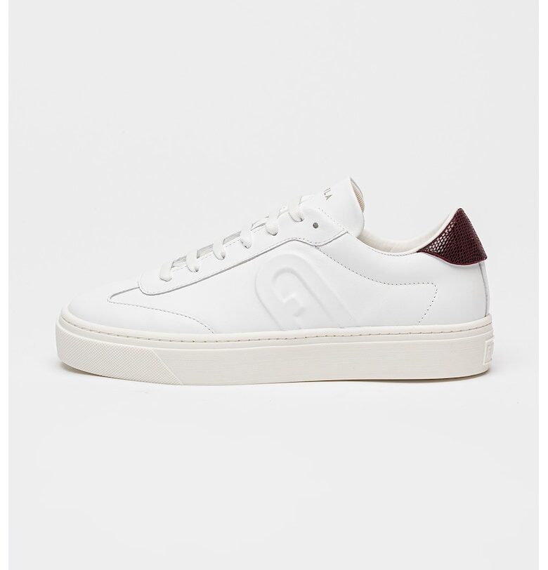 Кожени маратонки Enjoy с лого Furla