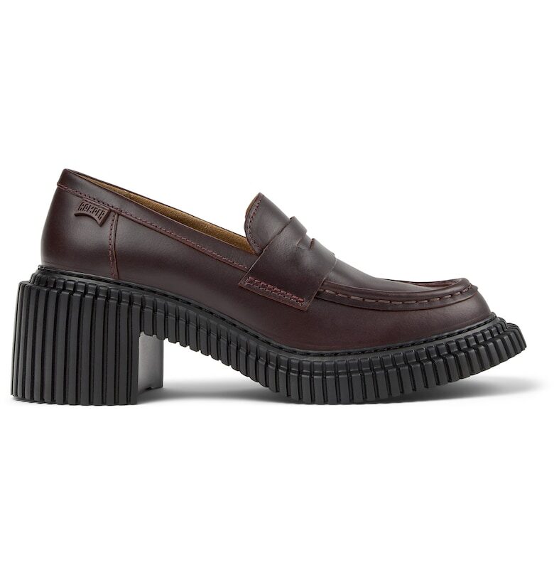 Кожени мокасини Pix London Camper