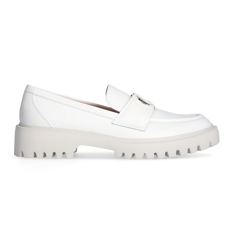 Кожени мокасини с лого Liu Jo